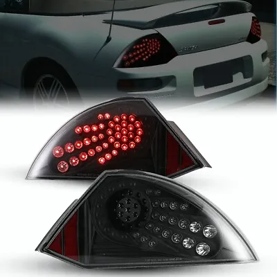 For 2000-2005 Mitsubishi Eclipse LED Tail Lights Rear Lamps OE Style Black/Clear • $99.99