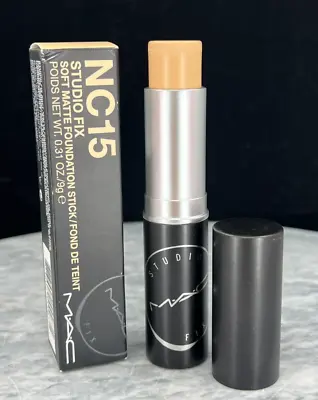 MAC Studio Fix Soft Matte Foundation Stick #NC15 -0.31oz (NIB) • $16.88