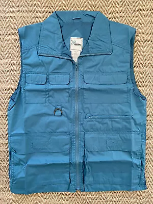 Vtg Haband Vest Men’s Sz M Cargo Utility Fishing Hunting Outdoor Zip NOS • $19.99