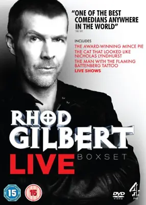 The Rhod Gilbert Collection 1-3 DVD Comedy (2012) Rhod Gilbert • £4.68