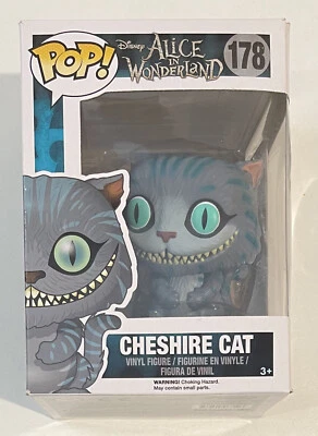 $14.96 • Buy Funko Pop! Disney Alice In Wonderland Cheshire Cat #178 Vinyl Figure - Brand New