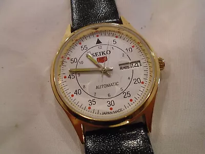 Vintage Seiko 6309-571B Mens 17 Jewel Automatic Watch Runs • $12.50