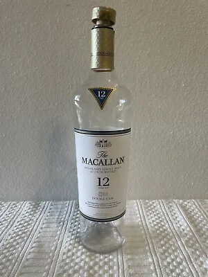 The Macallan Sherry Oak Cask Scotch Whisky 12 Years Old 750ml Empty Bottle • $12.89