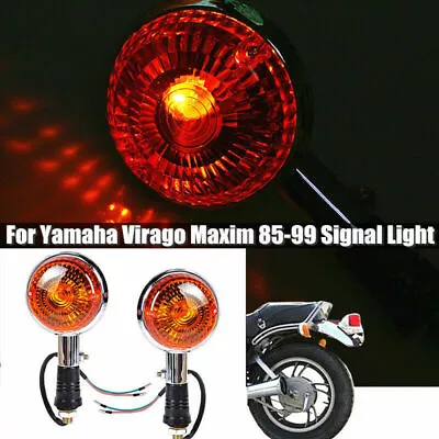 Amber Turn Signal Indicator Light Blinker For Yamaha Virago Maxim XJ700 XV1600 • $17.08