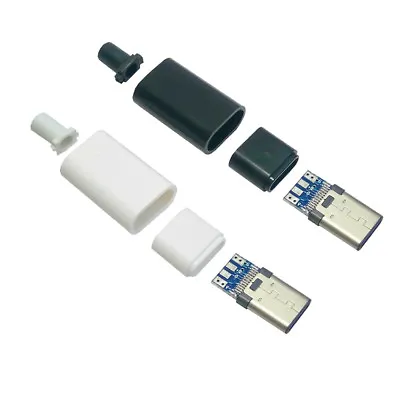 USB 3.1 Type C USB-C 24 PIN 4-Piece Male Plug Connector SMT Solder Housing Cover • $3.59