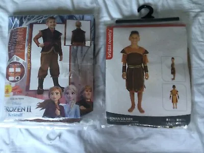 Boys Dress Up Age 9-10 Frozen Kristoff & Roman Soldier BNWT • £7