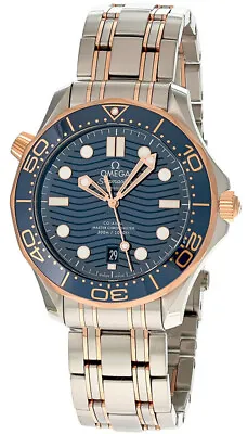 OMEGA Seamaster Diver 300 Co-Axial 42MM 18K SS Men's Watch 210.20.42.20.03.002 • $9830