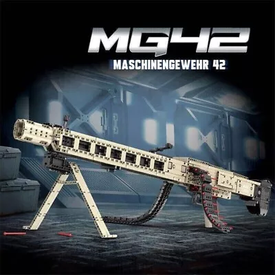 Building Blocks Military MOC MG24 Electric Machine Gun Bricks Model Kids Toys • $149.99