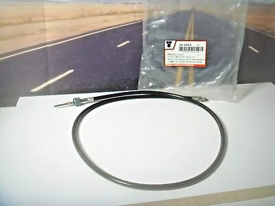 Harley Speedometer Cable Black XL FLHT FXST 38.5  12mm Top Nut V-Twin 36-0603 Q3 • $26.16