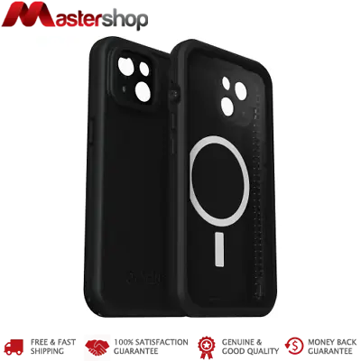 $119 • Buy Otterbox (Lifeproof) FRE Waterproof Case & MagSafe IPhone 14 Plus 6.7 -  Black