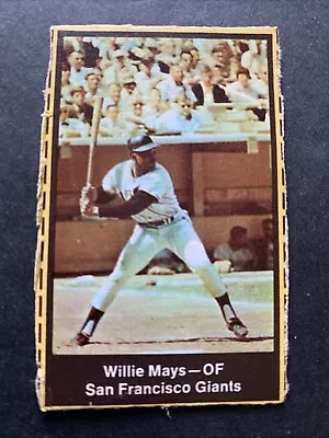 1969 Nabisco Team Flakes Card Willie Mays San Francisco Giants HOF • $127.49