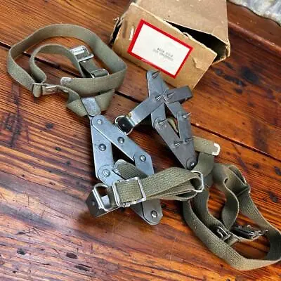 NIB FIT-U ICE REEPERS SOLE #236 Steel CRAMPONS Spike Climbing Cleats Military? • $49