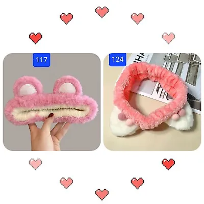 2 Pack Women&Girls Soft Towel Headband Cute New Hairband For Makeup Wash Face  • £14.46