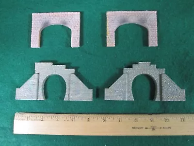 Lot Of 4 N Scale Tunnel Portals - EUC • $12.95