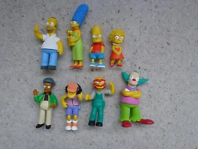 Simpsons Head Start Bundle PVC Figures. Homer Bart Lisa Marge Willie Otto Apu+ • £29