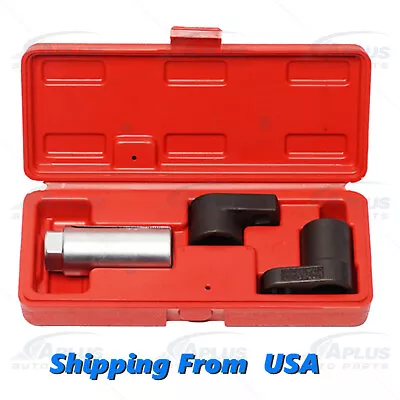 3PCS Oxygen Sensor Socket Set 6 Point 7/8  O2 Remover Installer Wrench Tool • $18.88