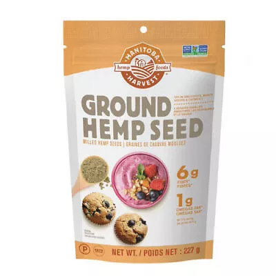 Ground Hemp Seed 227 Grams By Manitoba Harvest • £21.55