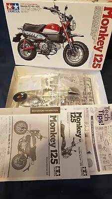 Tamiya 14134 Honda 125 Monkey Bike Kit 1/12th Scale New Appears Comp Boxed • £24.50