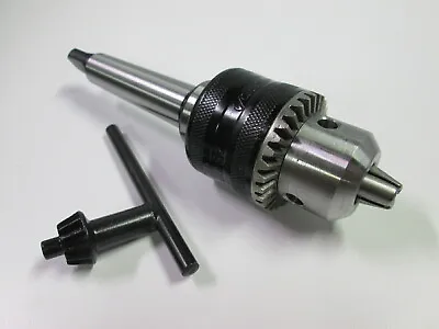 Jacobs 1/2  Drill Chuck Wood Lathe Accessory  MT2 Morse Taper Arbor Adapter  • $34.99