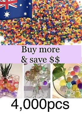 $6.60 • Buy 4,000 🇦🇺orbeez Ball Home Garden Plant Wedding Decorating Party Gel Party