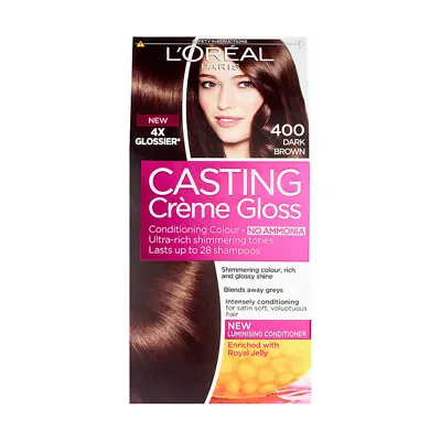 £10.91 • Buy L'Oreal Casting Creme Gloss 400 Dark Brown Semi Permanent Hair Dye