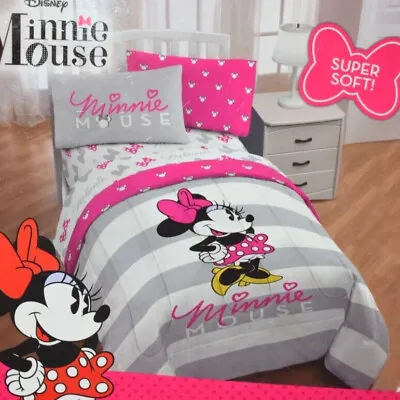 Disney Minnie Mouse Twin Size Comforter - 86  X 68  • $48