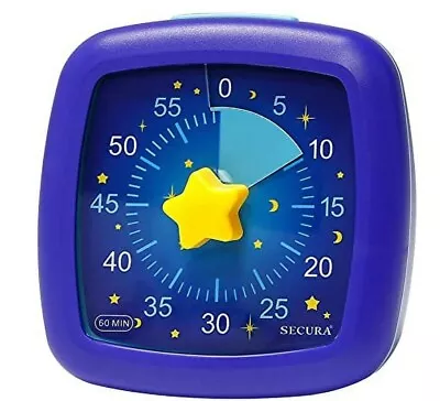 Secura 60-Minute Visual Timer Silent Study Timer For Kids And Adults • $20.99