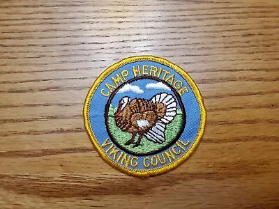Boy Scout Viking Council Minnesota Camp Heritage Patch • $2.50