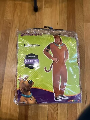 Scooby-Doo Adult Costume Size: L XL Zipster • $32