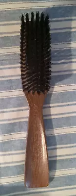 Avon Hair Brush Nylon Bristles Brown Vintage Plastic Handle 10” • $20