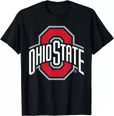Ohio State Buckeyes Icon Logo Black Officially Licensed T-Shirt • $9.99