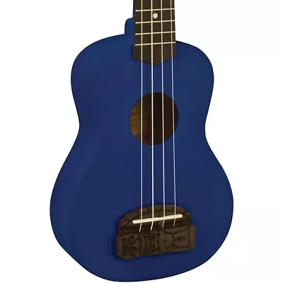 Kohala Tiki Soprano Ukulele Ocean Blue • $59