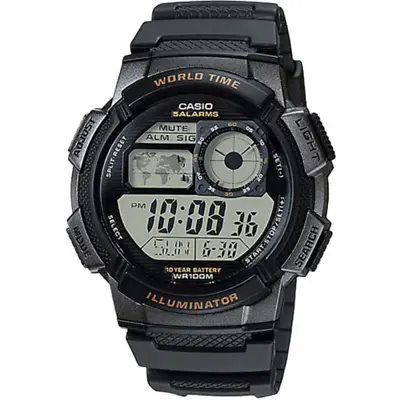 Casio AE1000W-1A World Time Mens Watch • $49