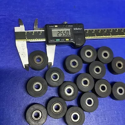 £7.99 • Buy Pinch Roller Idler Wheel Reel To Reel - 25.5mm O/D 6mm I/D 12mm Thick - 1 No