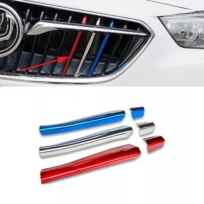 Stainless Steel Triple Colour Front Center Grille Trim For 17-19 Regal EG7 • $54.90