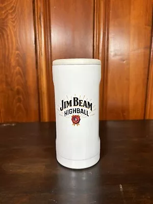 Jim Beam Highball Metal Skinny Can Cooler Insulator Koozie • $10