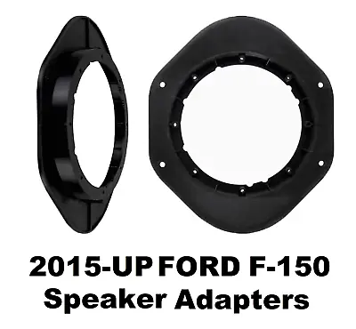 Front Door 6.5  Speaker Adapter Spacer Rings For Ford F-150 2015-2019 F-250 350 • $12.99