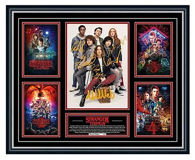 $119.99 • Buy Stranger Things Collection Signed Limited Edition Framed Memorabilia