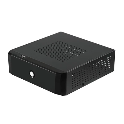 $31.77 • Buy Desktop Power Supply Computer Case Chassis HTPC Horizontal Home Mini ITX USB 2.0