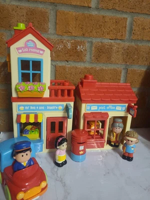 £11.99 • Buy Happyland Bundle Post Office Bakers Post Box Post Van & Figures All Sounds Work