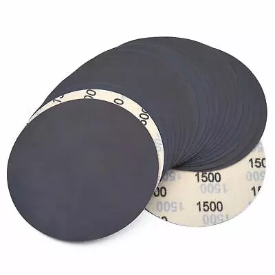 20/40x 6  Sanding Disc 600-10000 Grit Hook Loop DA Sander Orbital Sandpaper Pads • $16.99