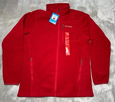Columbia Men's Medium Red Softshell Jacket • $34.99