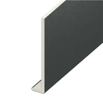 Fascia Capping Board 150mm UPVC Anthracite Grey Woodgrain 5m Length • £63