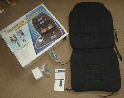 Roadmaster Massage Cushion With 6-Motors 8 Magnets & Heat HOME OFFICE Or AUTO • $59.99