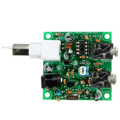DIY RADIO 40M CW Shortwave Transmitter QRP Pixie Kit Receiver 7.023-7.026MHz L2K • $5.78