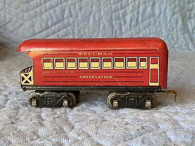 Marx Pullman Observation Car 8 Wheel • $37