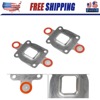 2 X Exhaust Elbow Riser Dry Joint Gasket Restricted Flow MerCruiser 27-864547A02 • $55.99