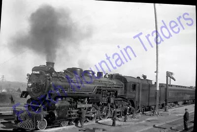 2 Photo Negative's 2.25x4.25 CPR Canadian Pacific Steam Locomotive's 1950s 18 • $4.99