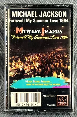 Michael Jackson  Farewell My Summer Love 1984  NOS Sealed Cassette Motown • $9