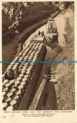 R625417 Boats Bringing Fresh Milk For Cadburys Milk Chocolate. 4788 • $16.95